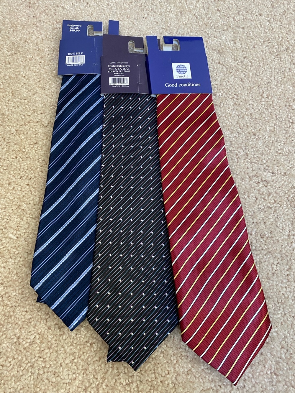 NWT Men’s Ties
